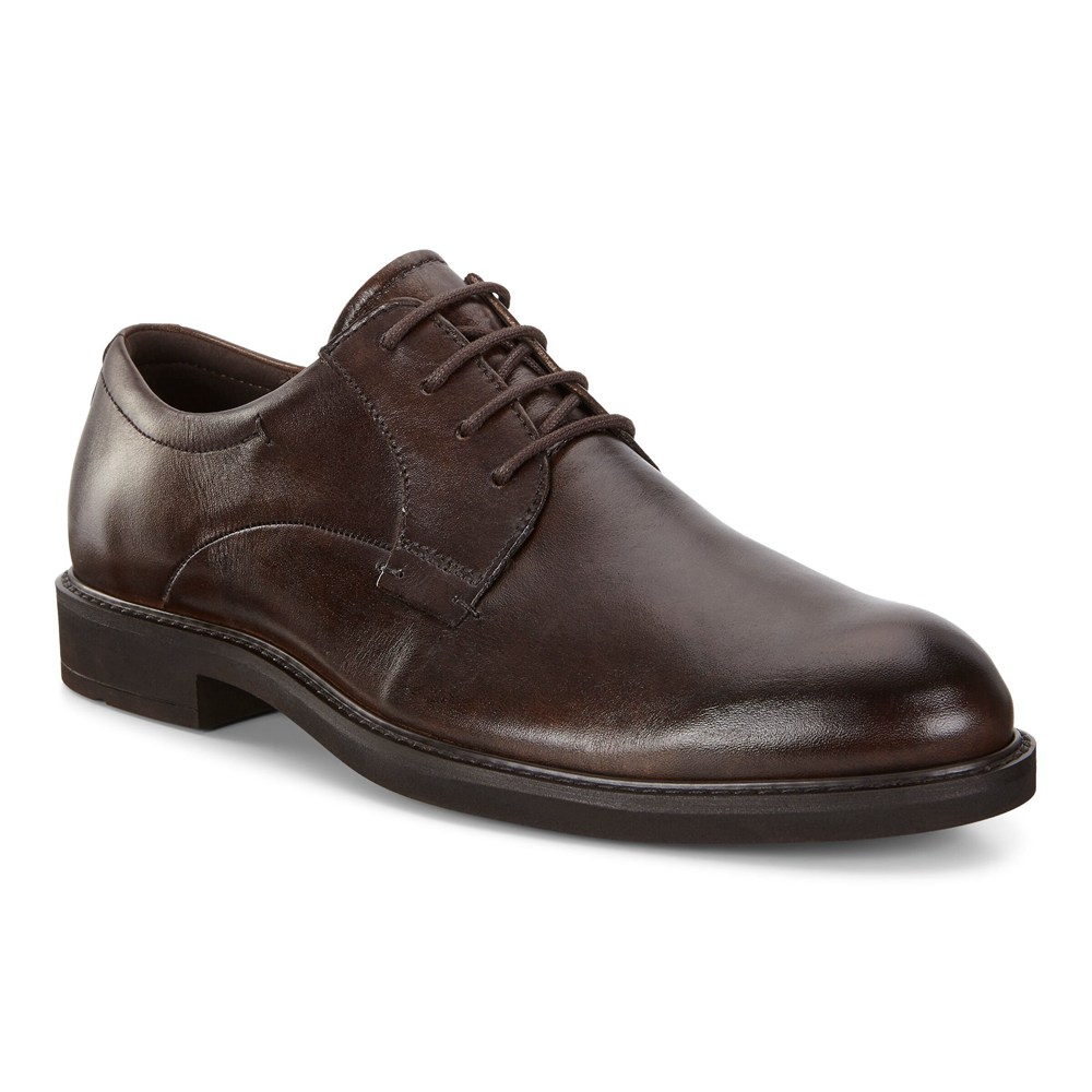 Zapatos De Vestir Hombre - ECCO Vitrus Iii - Marrom - EYX509371